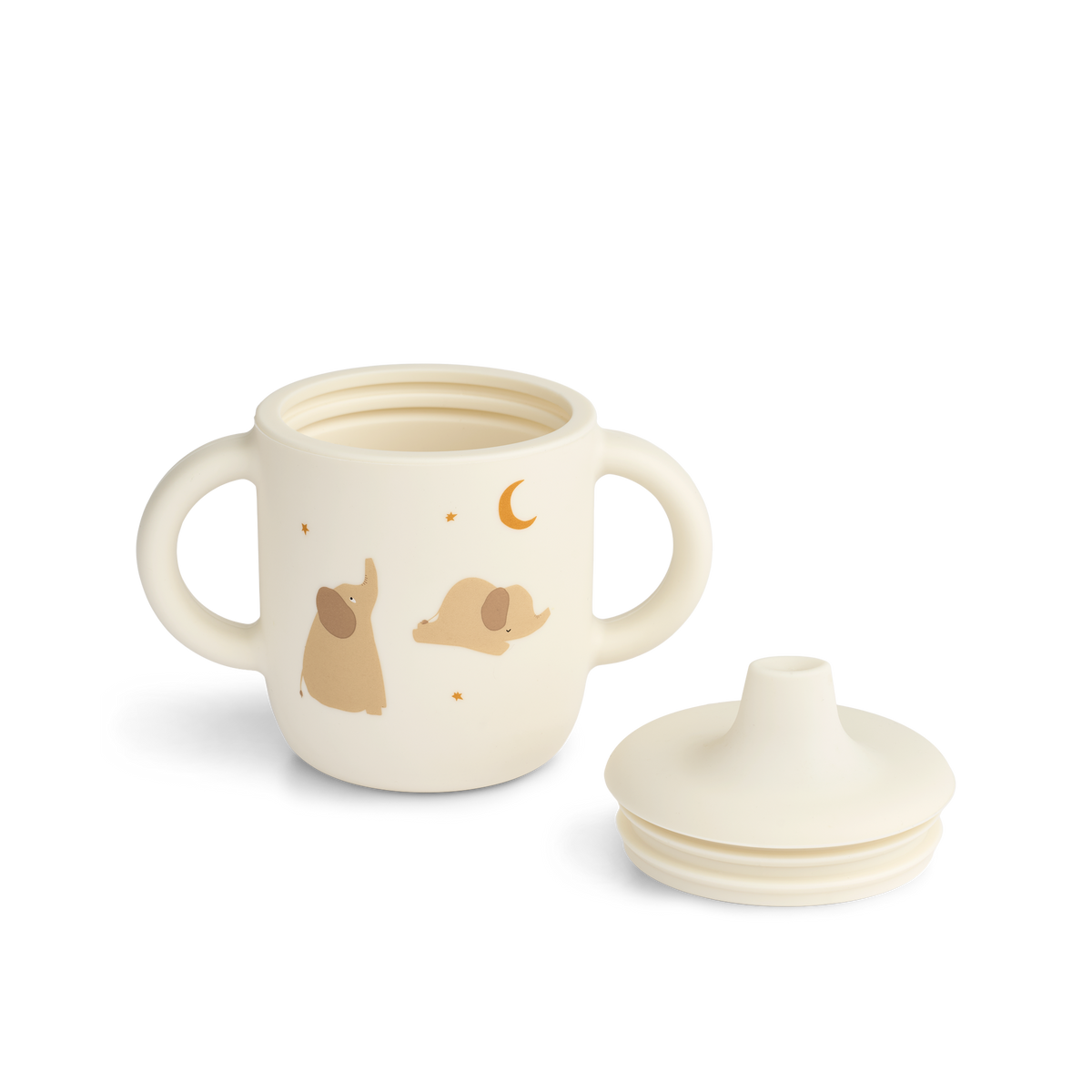 Liewood Neil Sippy Cup | Elephant / Creme De La Creme