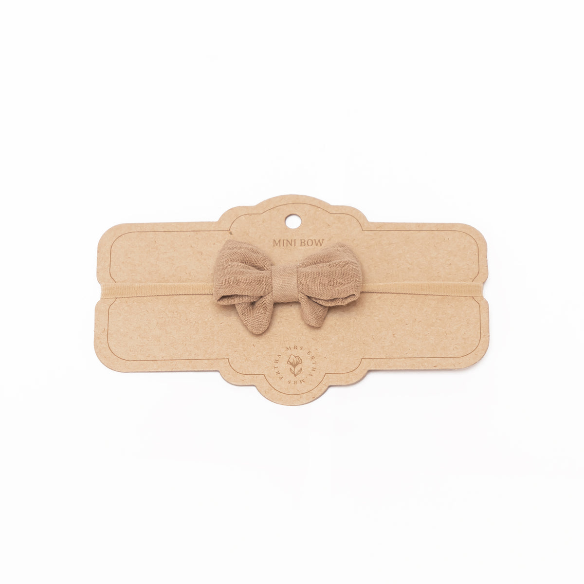 * Mrs. Ertha Little Bow Haarband | Taupe