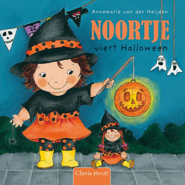 Clavis boekje Noortje viert Halloween, hardcover vanaf 18 maanden bij De Gele Flamingo