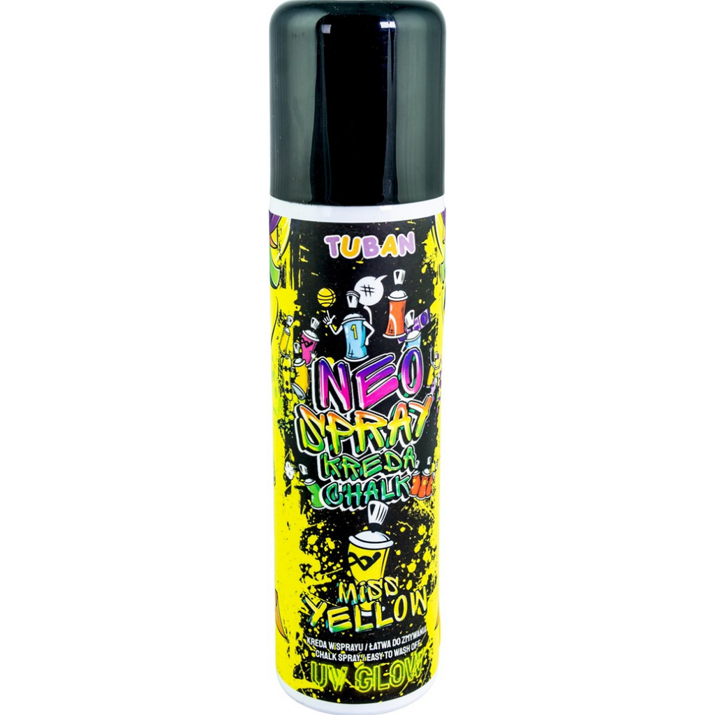 Tuban Neo Chalk Spray Stoepkrijt | Yellow 150 ml