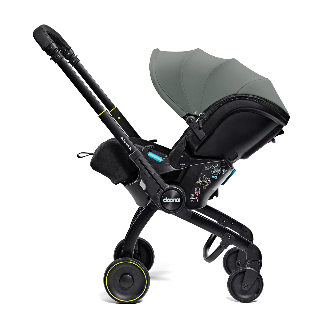 Doona X Infant Autostoel (omvormbaar tot buggy) Groep 0+ | Slate Green