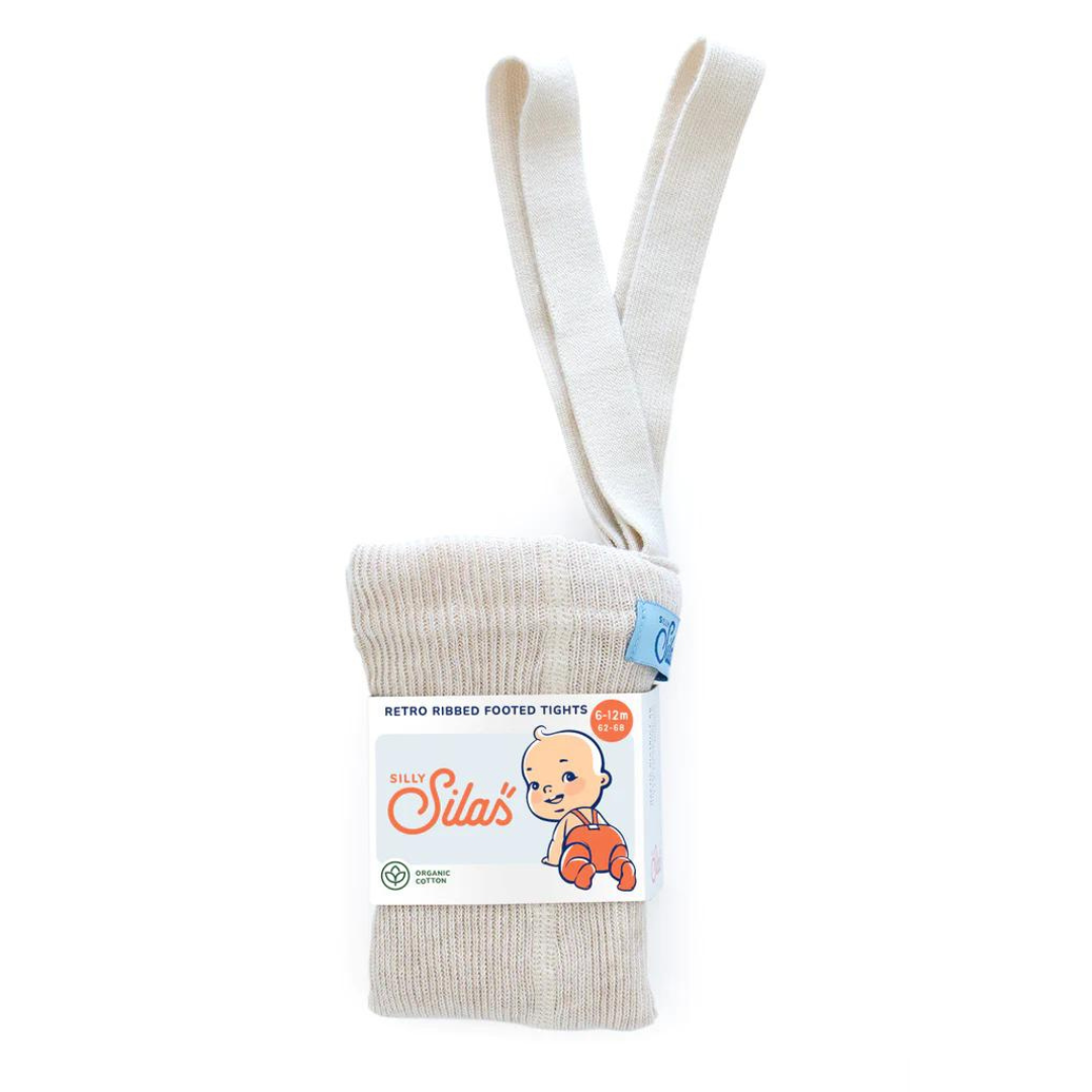 * Silly Silas Broekkousen Footed Met Voetjes | Cream Blend