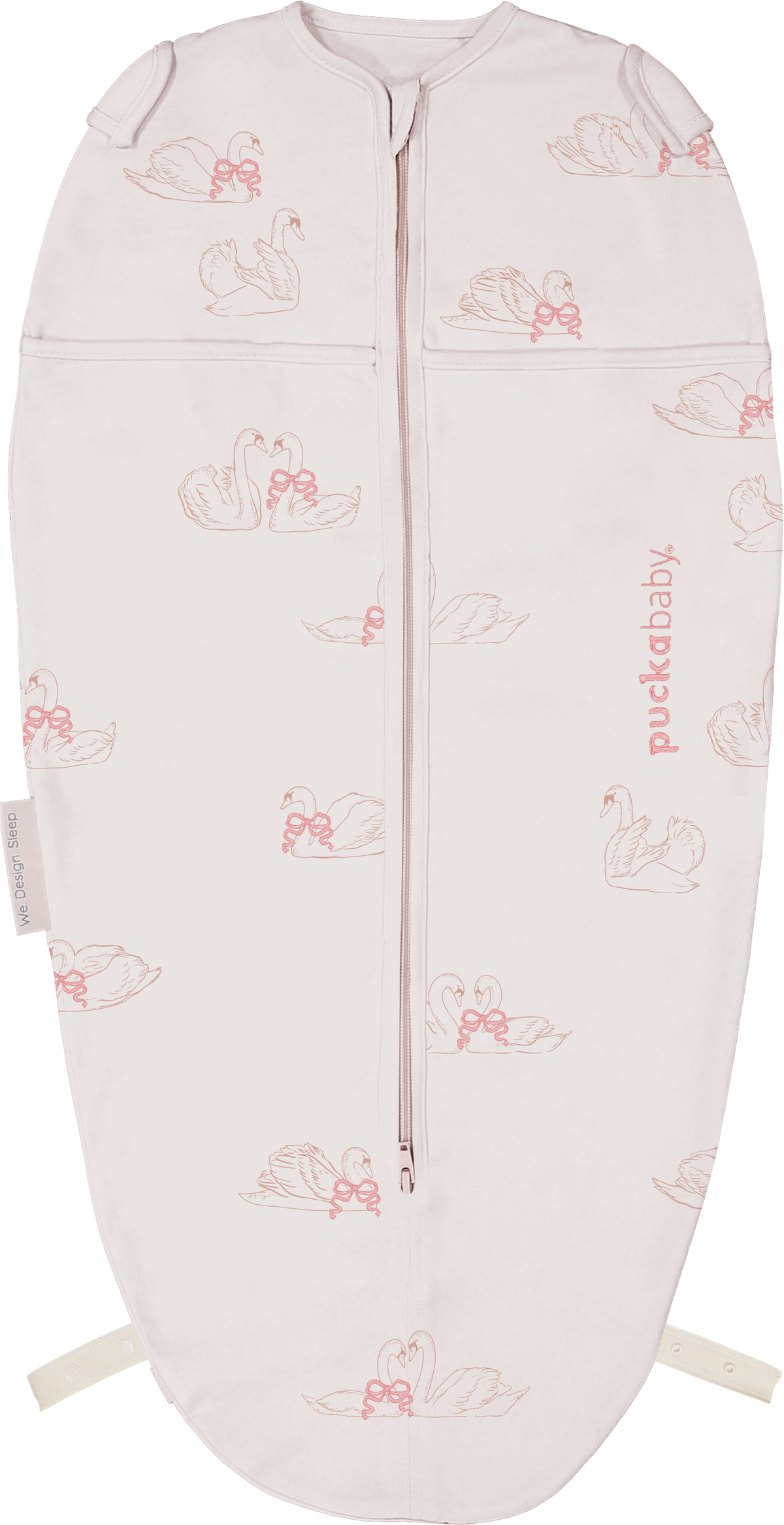 Puckababy Inbakerslaapzak The Original Mini 3/6 M - Cotton| Swans