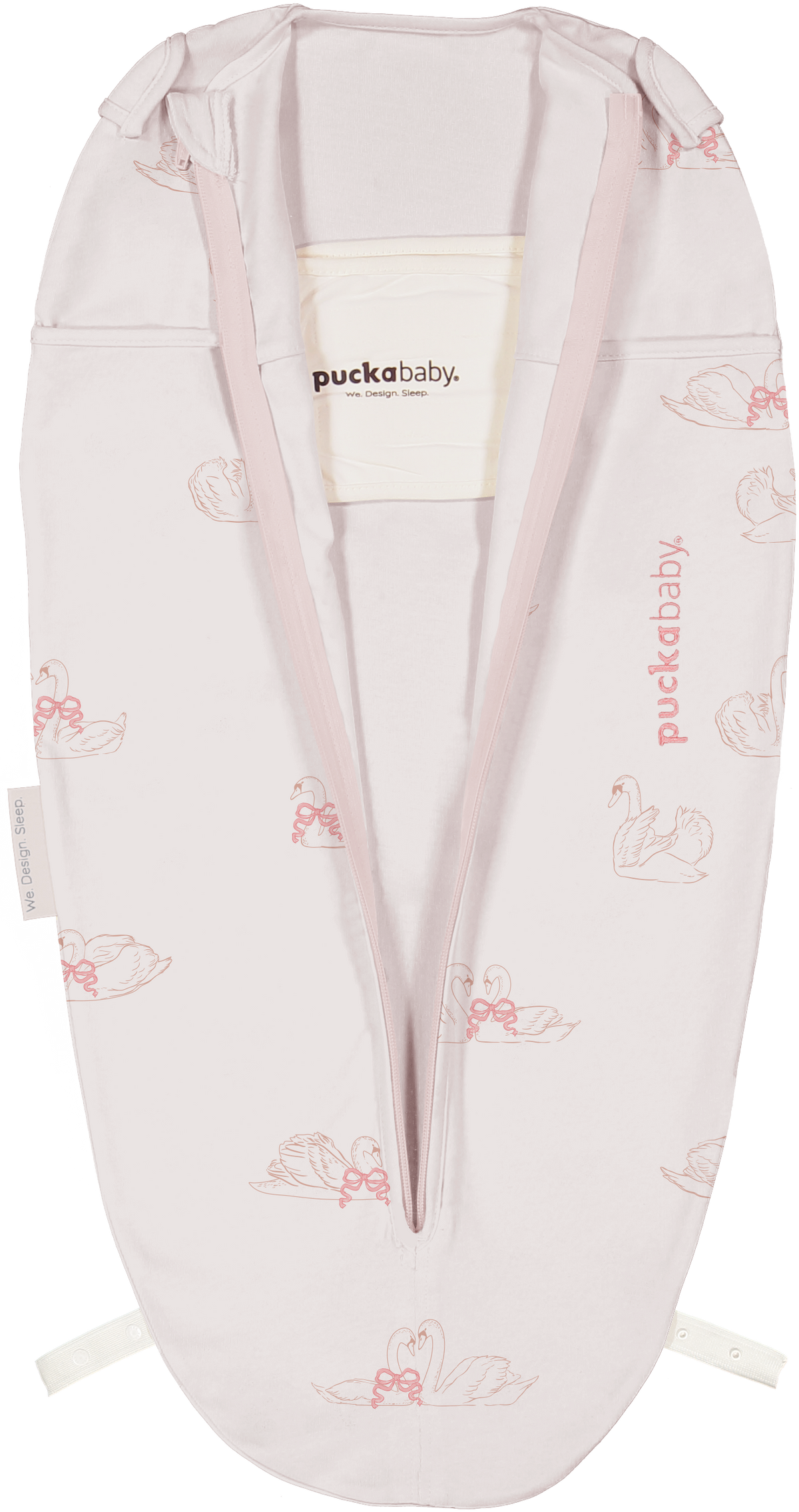 Puckababy Inbakerslaapzak The Original Mini 3/6 M - Cotton| Swans