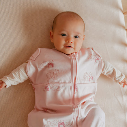 Puckababy Inbakerslaapzak The Original Mini 3/6 M - Cotton| Swans
