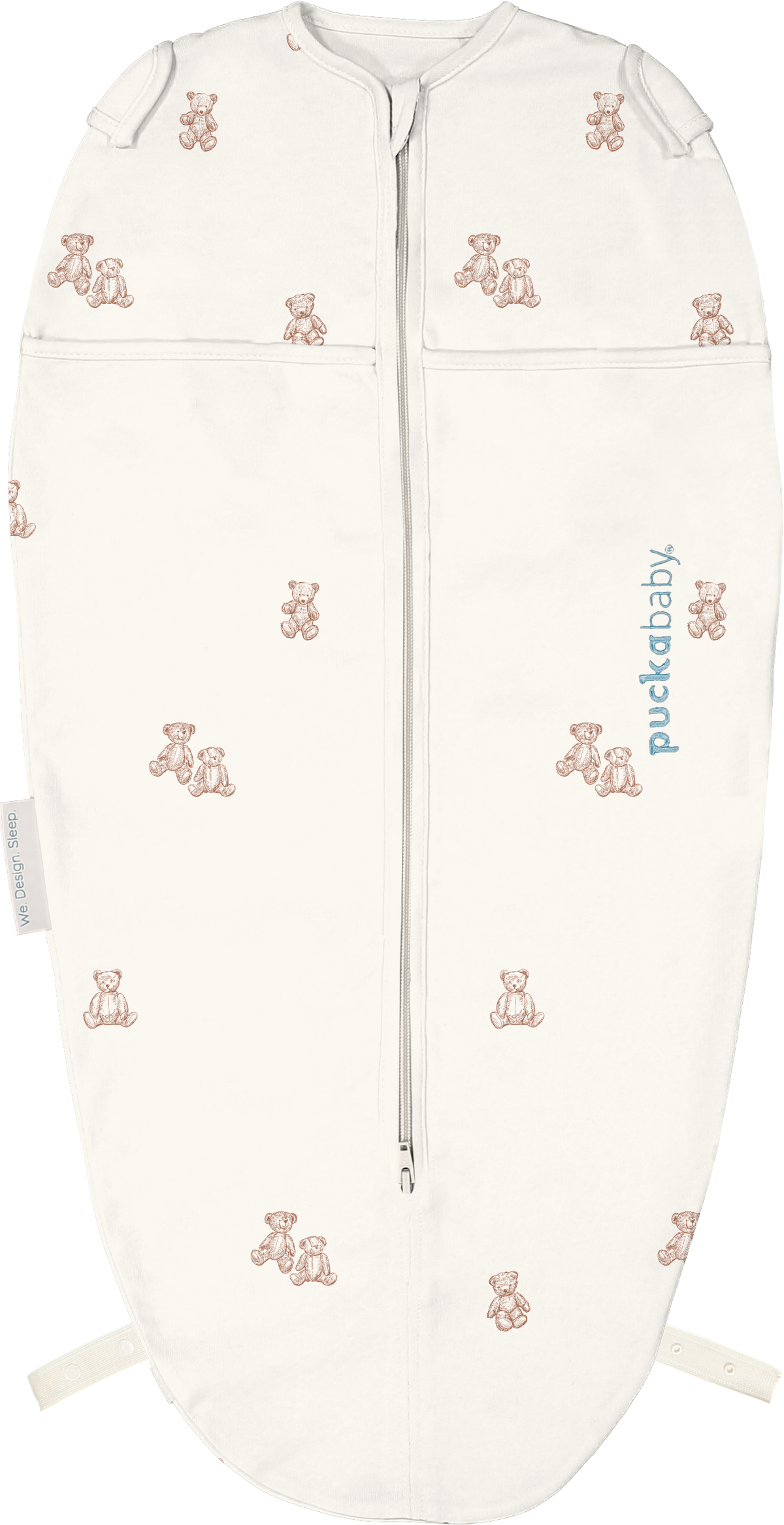 Puckababy Inbakerslaapzak The Original Mini 3/6 M - Cotton | Teddy Bears