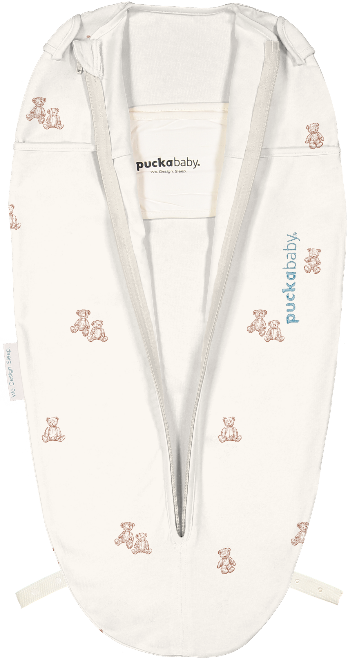 Puckababy Inbakerslaapzak The Original Mini 3/6 M - Cotton | Teddy Bears