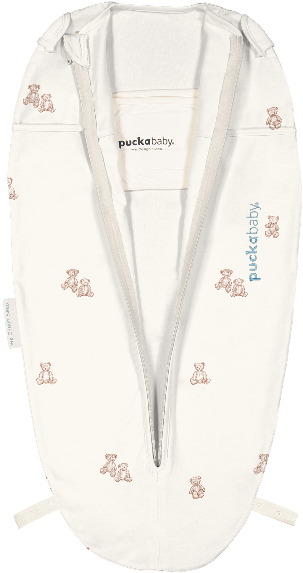 Puckababy Inbakerslaapzak The Original Mini 3/6 M - Cotton | Teddy Bears