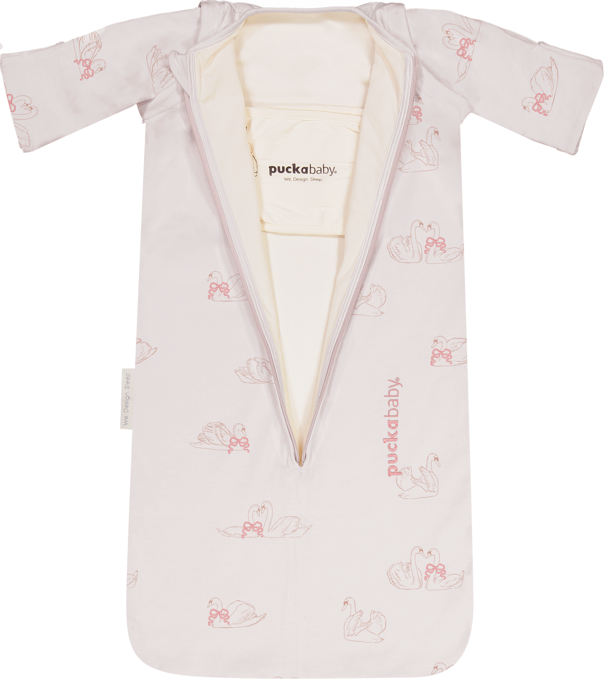 Puckababy Slaapzak The Bag Newborn < 6 M | 70 CM - Cotton | Swans