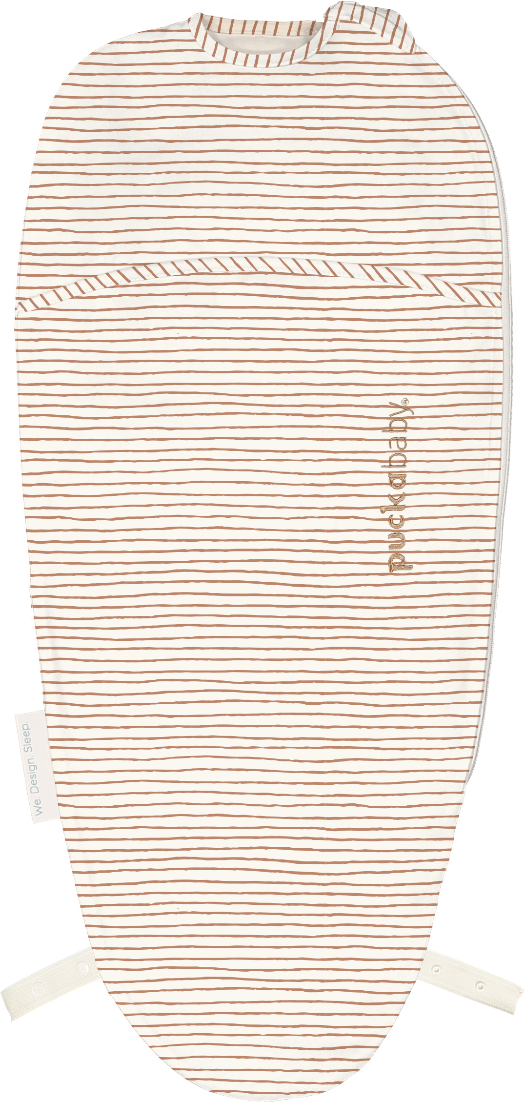 Puckababy Inbakerslaapzak The Original Piep 0/3 M - Cotton | Hazel stripes