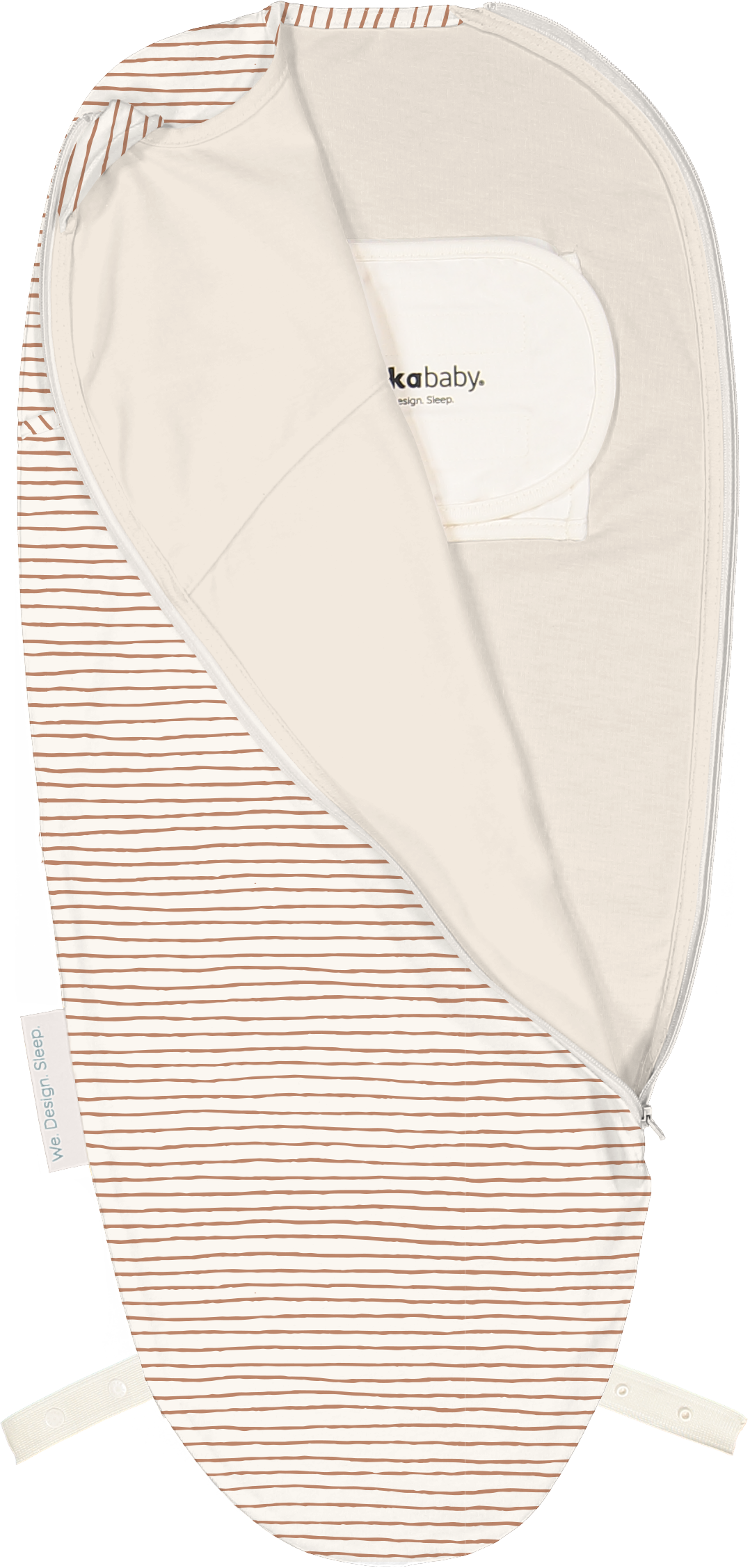 Puckababy Inbakerslaapzak The Original Piep 0/3 M - Cotton | Hazel stripes