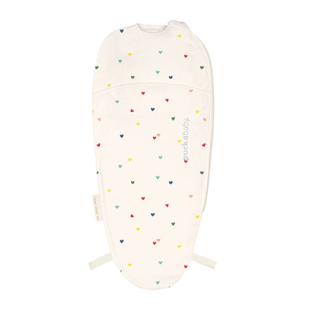 Puckababy Inbakerslaapzak The Original Piep 0/3 M - Cotton | Hearts Confetti