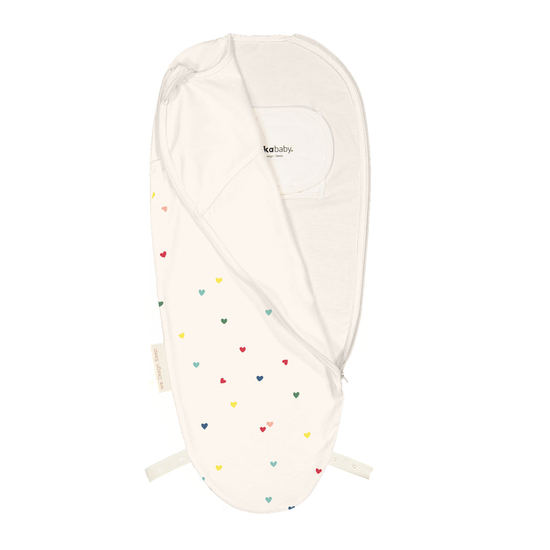 Puckababy Inbakerslaapzak The Original Piep 0/3 M - Cotton | Hearts Confetti