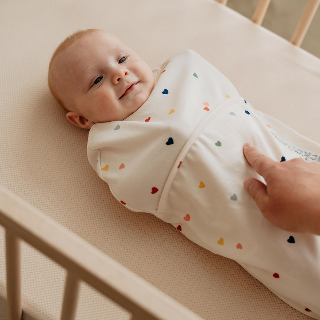 Puckababy Inbakerslaapzak The Original Piep 0/3 M - Cotton | Hearts Confetti