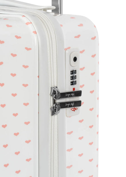 Konges Sløjd Travel Suitcase Kitty Gelateria met trekstang die uittrekt tot 55 cm, te vinden bij De Gele Flamingo