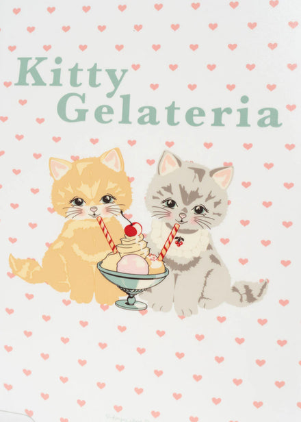 Konges Sløjd Travel Suitcase Kitty Gelateria van 45 x 31 x 21 cm met 25 liter inhoud, koffer bij De Gele Flamingo