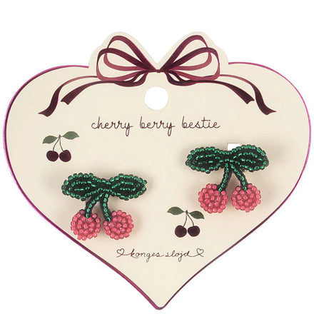 * Konges Sløjd 2-Pack Hairclips Bow | Kersen