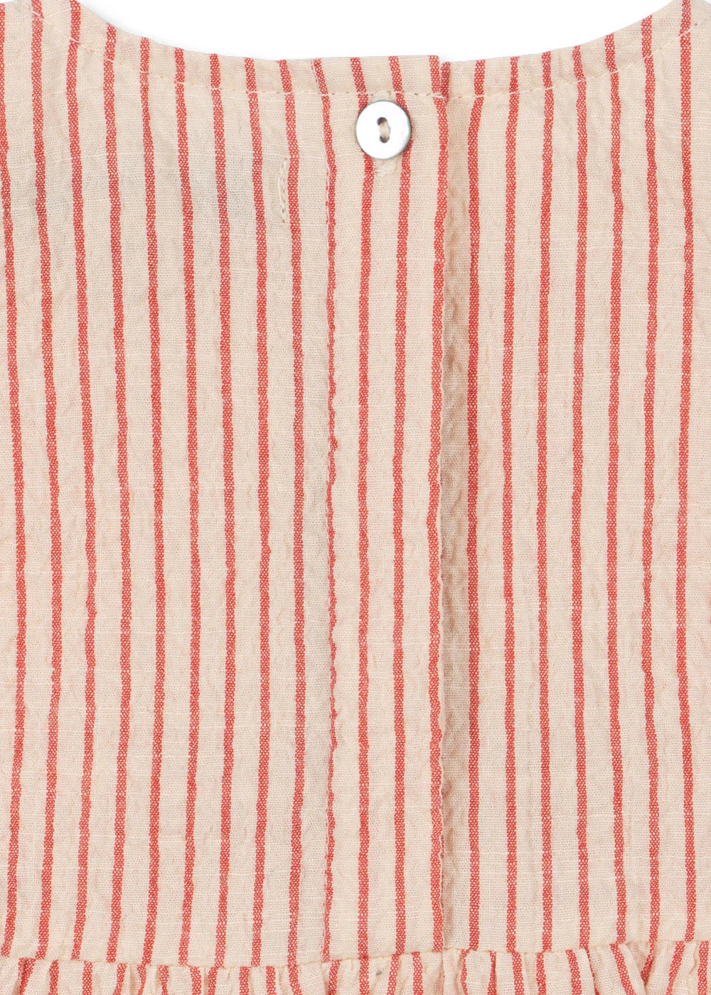 * Konges Sløjd Rompertje Ellie Frill | Amour Stripe