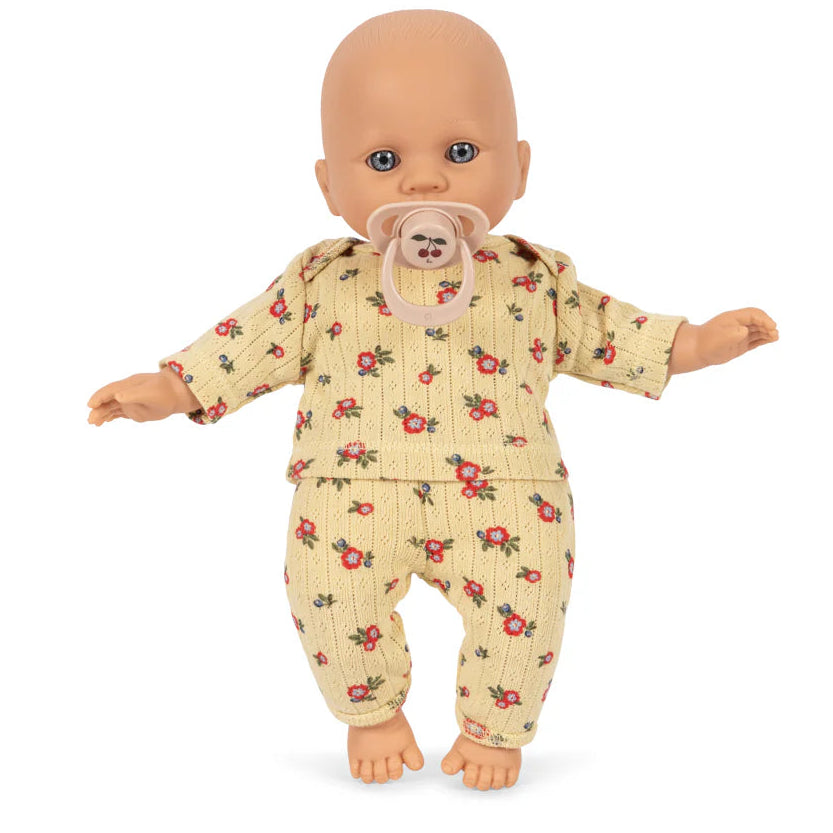 Konges Sløjd Molly Baby Pop in Muro Blu, zachte pop voor kleine handjes bij De Gele Flamingo