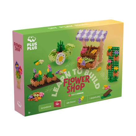 Plus Plus Learn To Build Bloemenwinkel - vooraanzicht van de verpakking