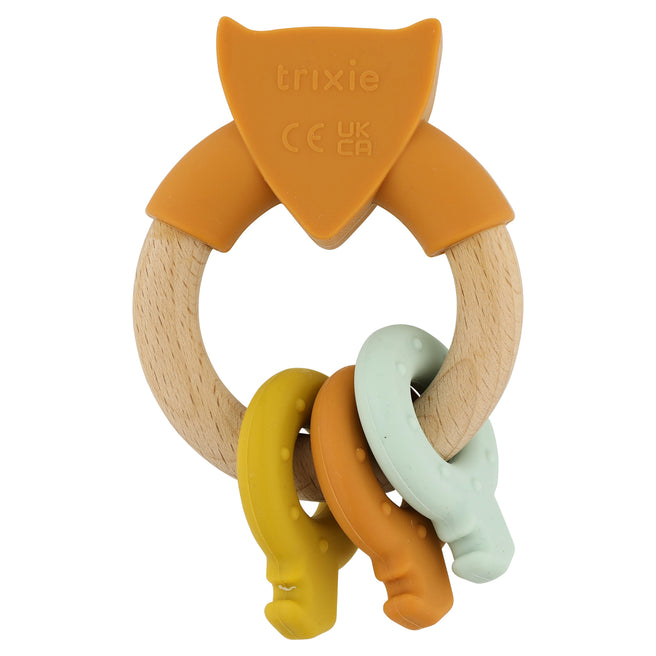 * Trixie Houten Silicone Activity Ring | Mr. Fox