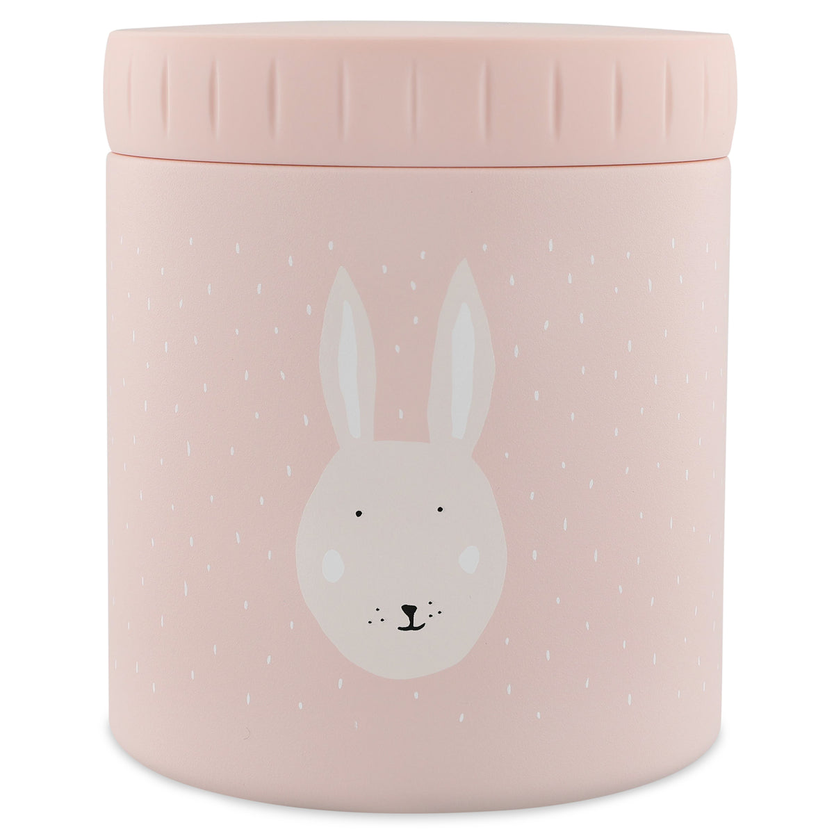 Trixie thermische lunchpot 500 ml met Mrs. Rabbit konijnenprint
