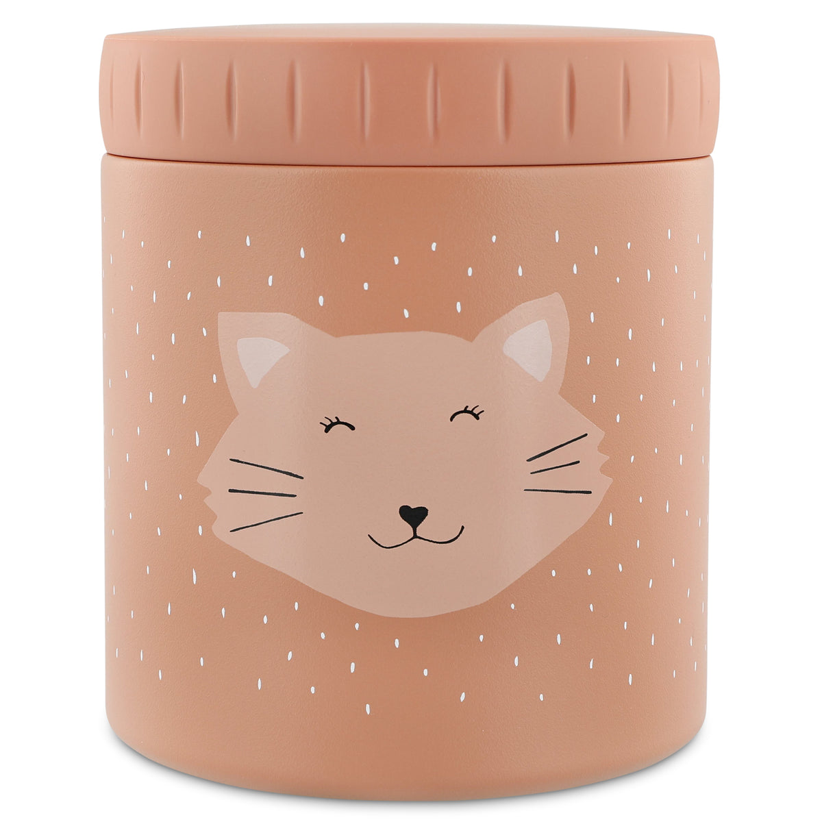Trixie thermische lunchpot 500 ml met Mrs. Cat kattenprint