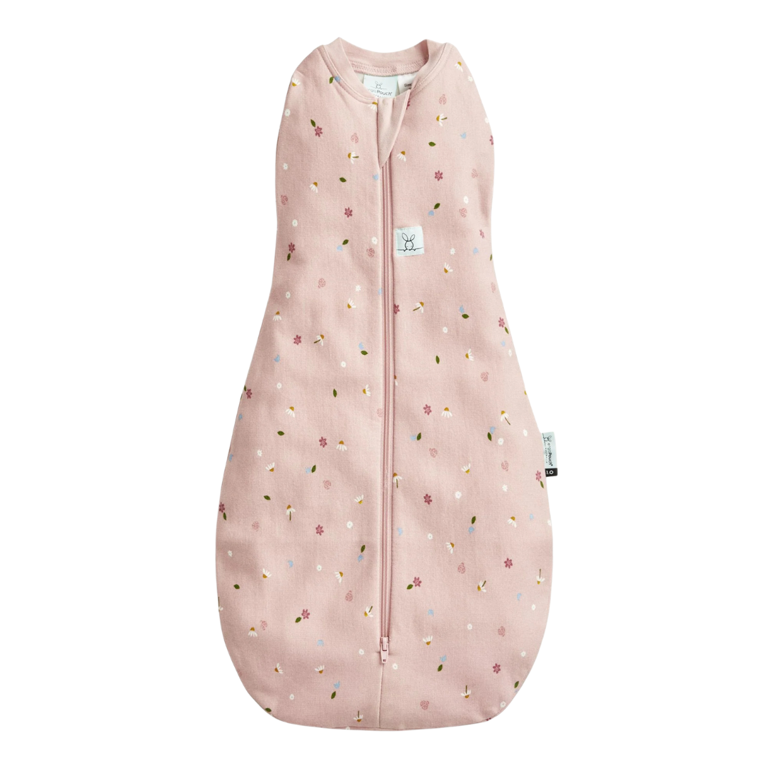 Ergopouch Cocoon Inbaker Slaapzak 6-12M Tog 1.0 | Daisies