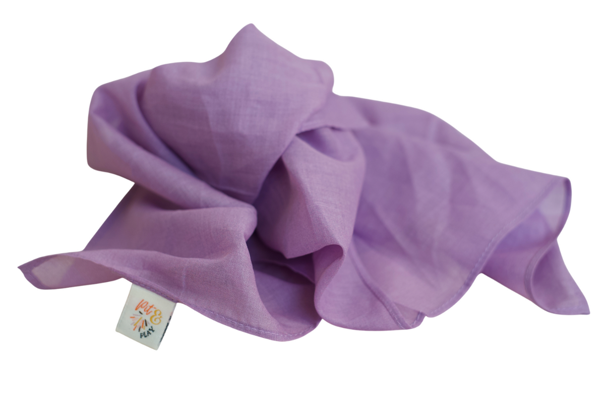 Pit & Play Pastel Speeldoek 48x48cm | Lila