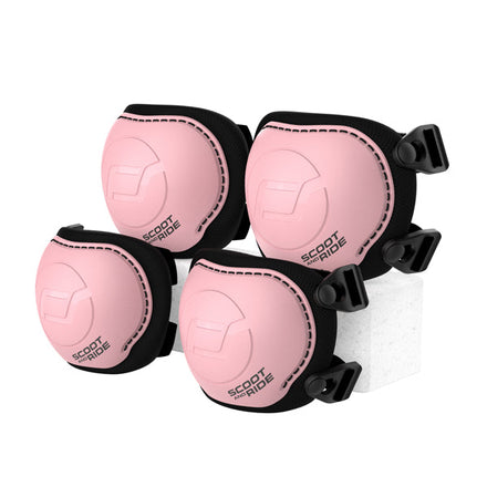 * Scoot & Ride Knie- en elleboogbeschermers | Rose