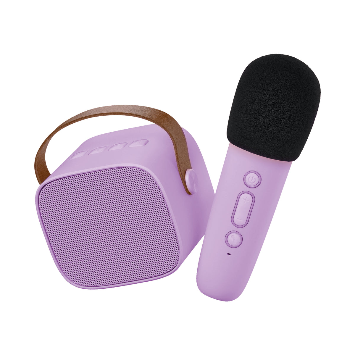 * Lalarma Karaoke Set Met Draadloze Microfoon | Lila