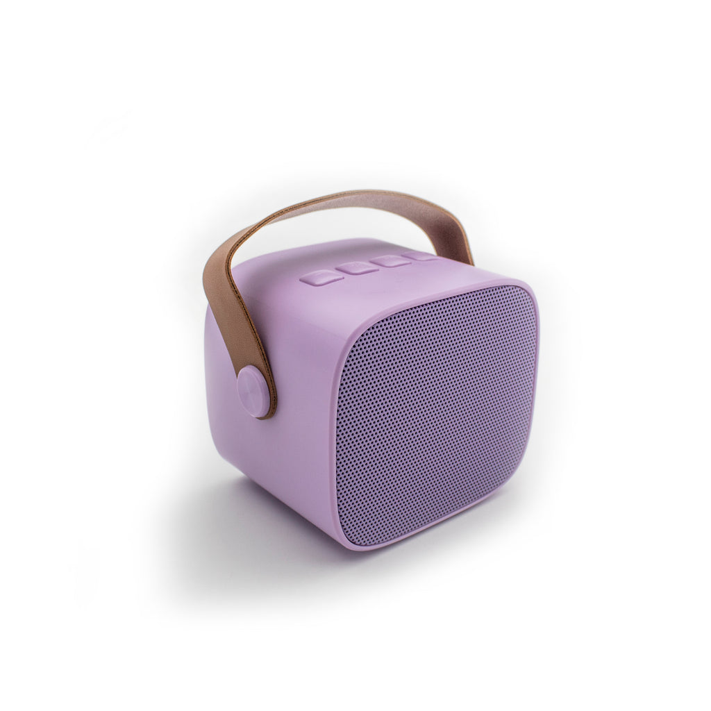 * Lalarma Karaoke Set Met Draadloze Microfoon | Lila