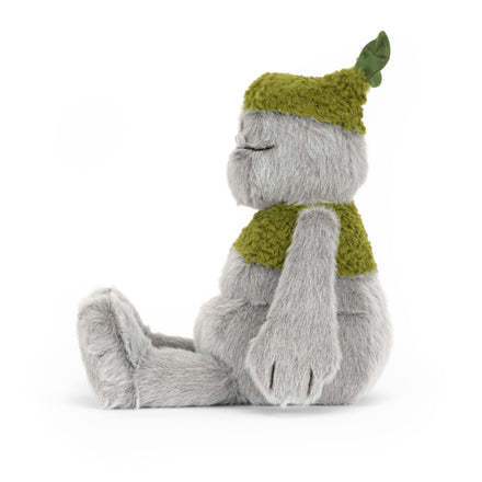 Rockleton knuffel van Jellycat met vriendelijke uitstraling en speelse details, De Gele Flamingo.