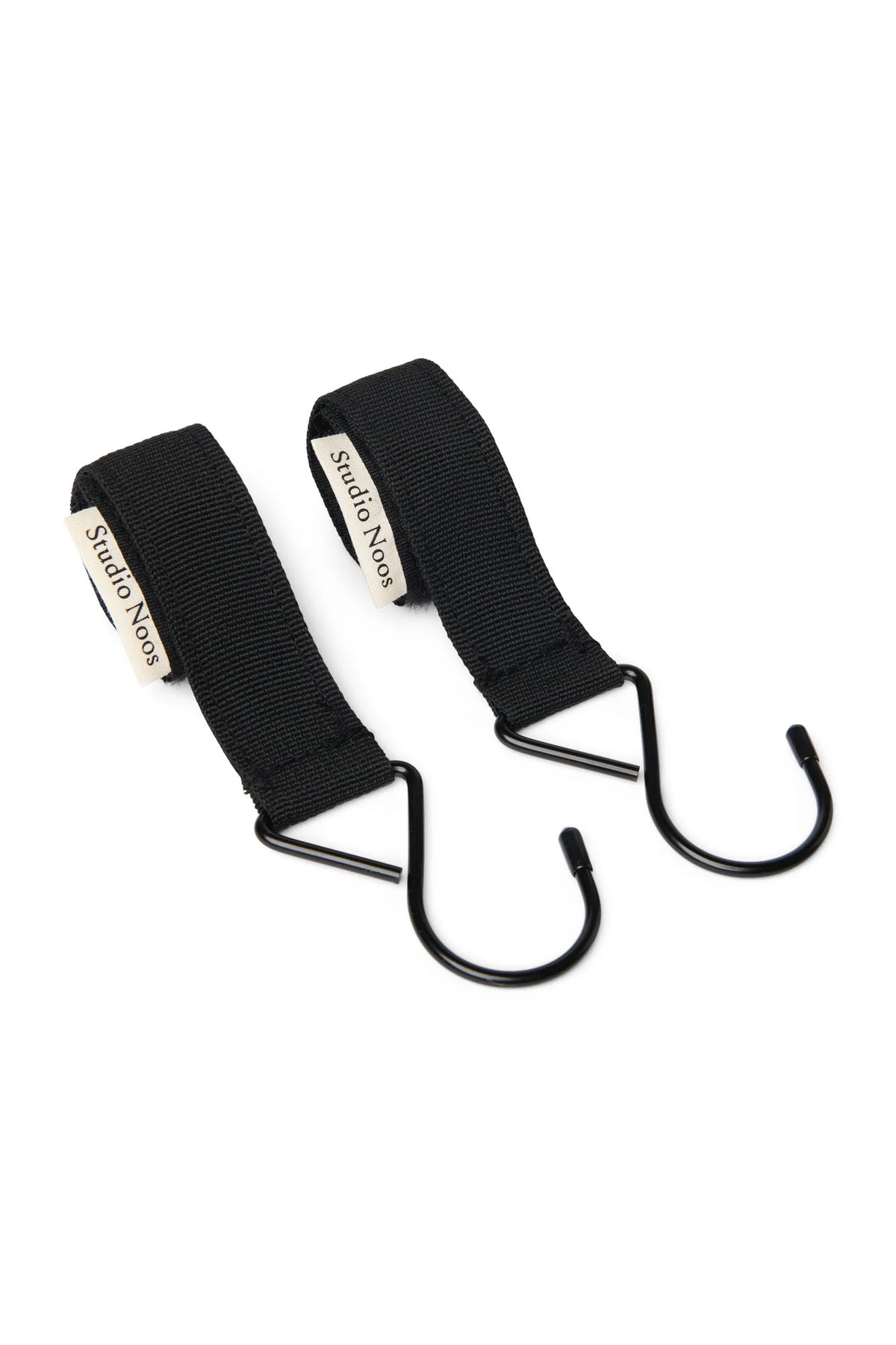 Studio Noos Stroller Hooks Voor Luiertas 29x3cm | Zwart