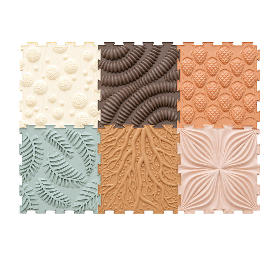 Sense2Play Sensorisch Pad Set Nature | 6 Texture Mats