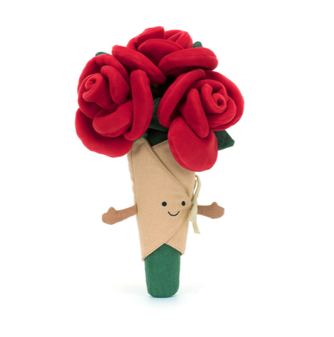 * Jellycat Knuffel Amuseable Rose Bouquet