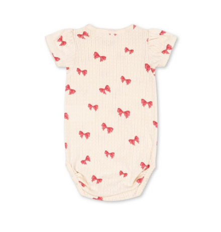 * Konges Sløjd Minnie Puff Sleeve Body | Rosia Bow