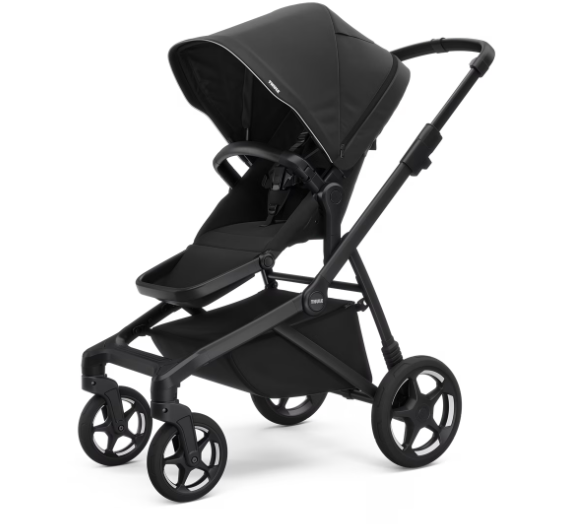 Thule Sleek 2 Stadskinderwagen | Black On Black