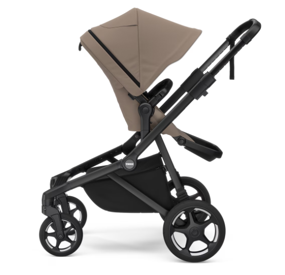 Thule Sleek 2 Stadskinderwagen | Tinted Taupe On Black