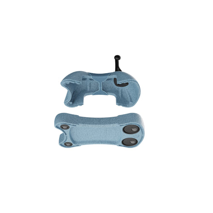 Scoot and Ride My First Baby Walker Steel met de bodemplaat op de wielen