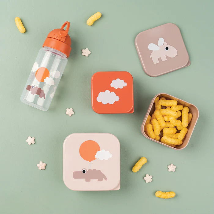 Done By Deer snackdoosjes Happy Clouds Powder gevuld met snacks