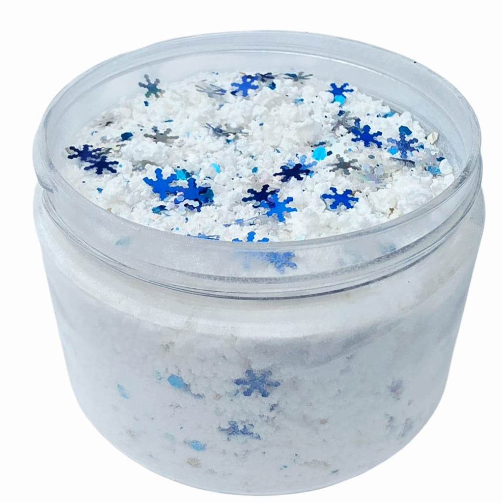 SensoryFun SensoryFizz Snowy Winter bruispoeder in pot van 150 ml, bij De Gele Flamingo