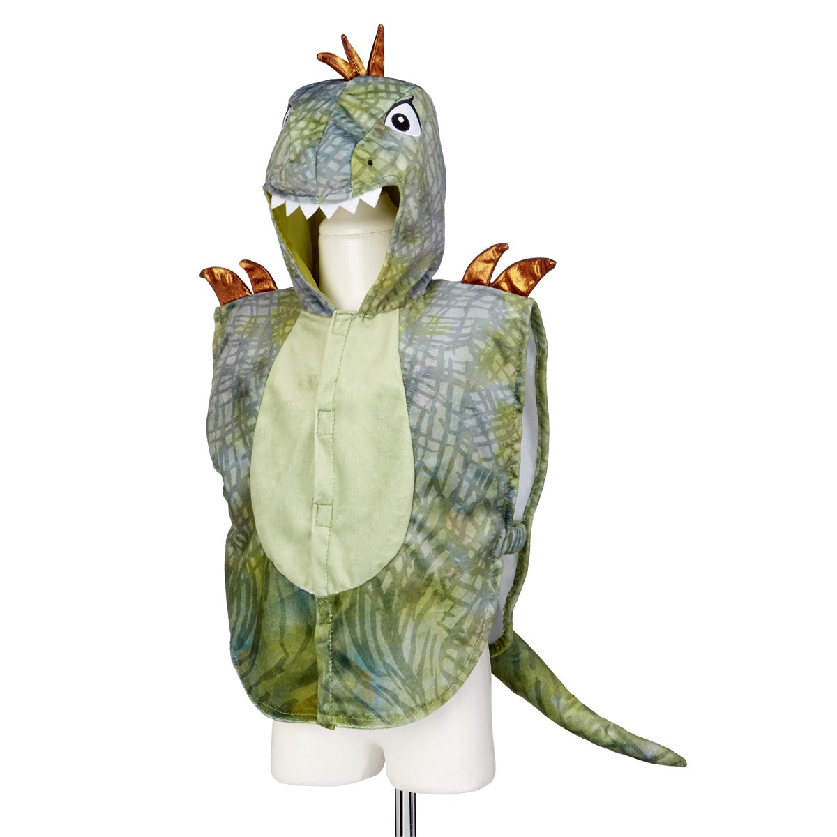 Souza T-Rex Cape stoere dino verkleedcape voor peuters van 2 jaar
