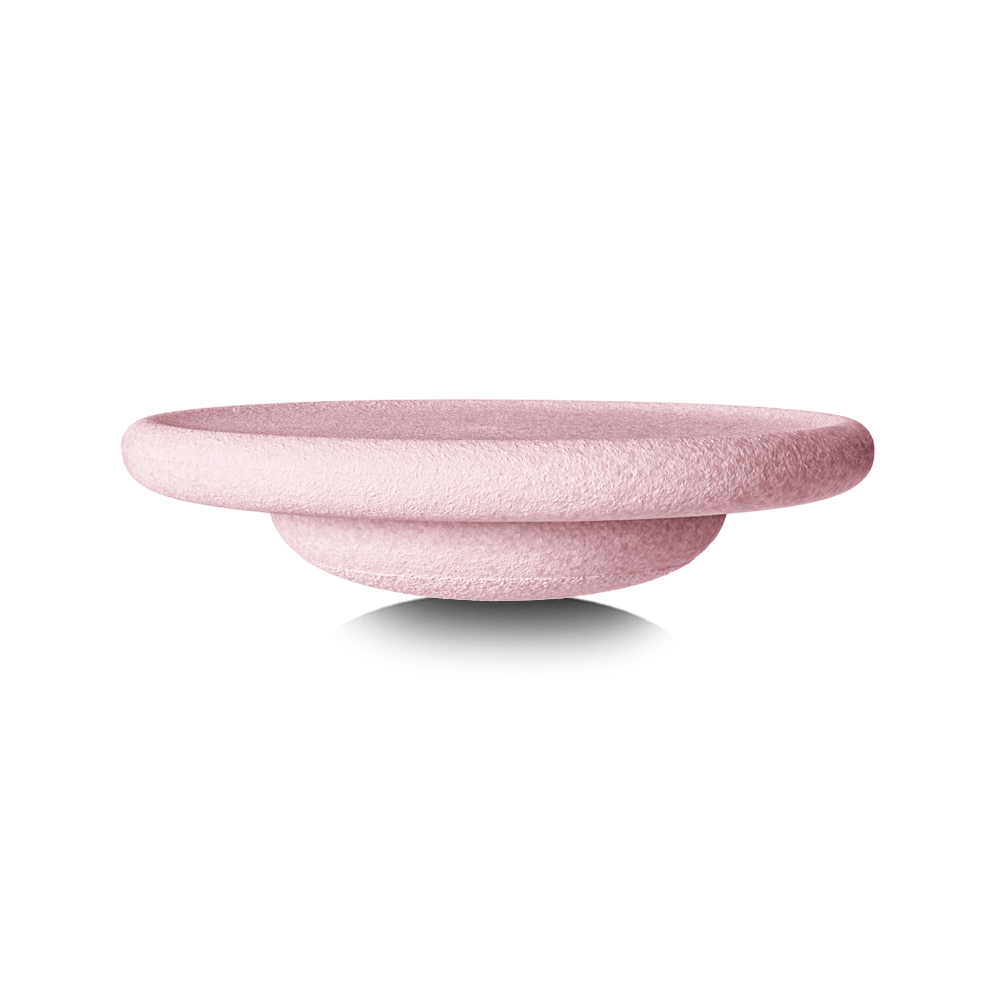 Stapelstein Balance Board in de kleur rose, rond balansbord