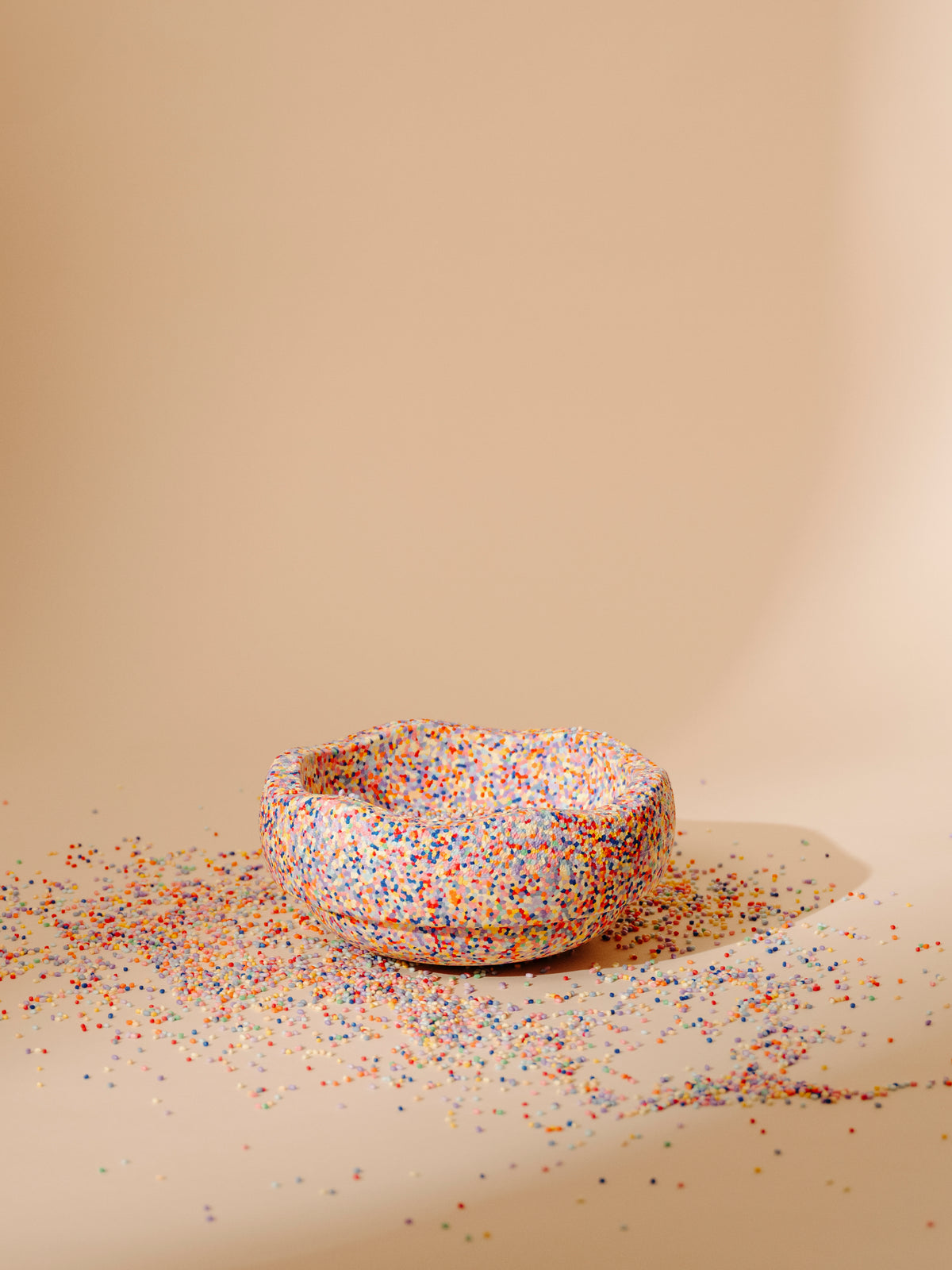 Stapelstein Original steen Super Confetti met kleurrijk confetti-patroon