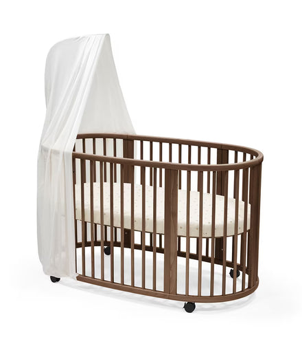 Stokke Sleepi Piekstok V3 Warm Brown om een hemeltje aan de Sleepi Mini toe te voegen, De Gele Flamingo