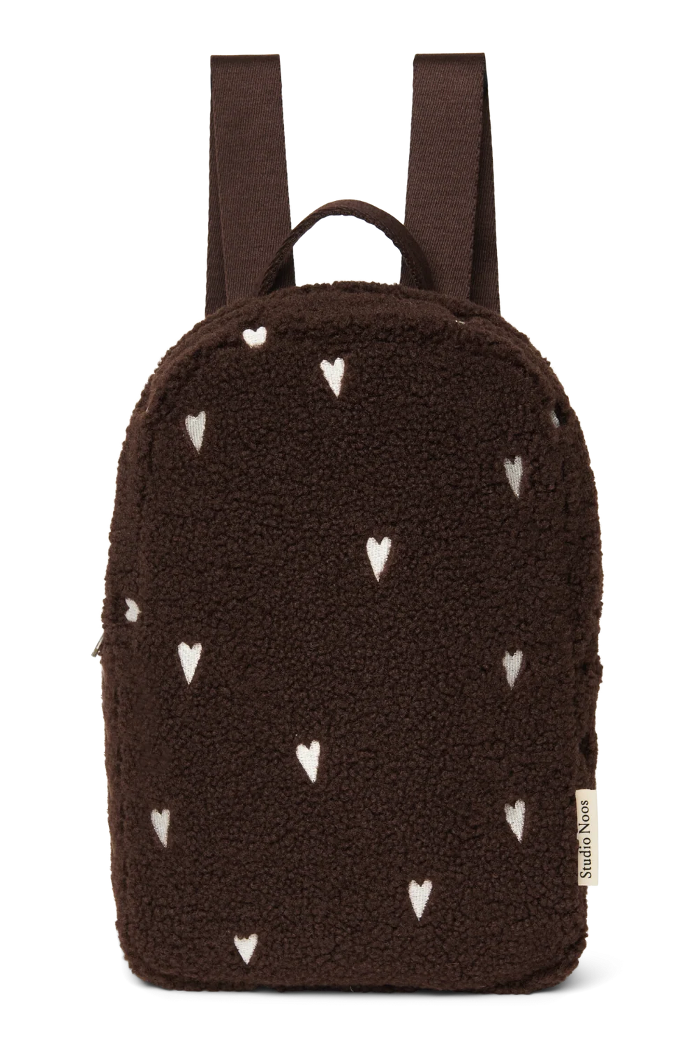 Studio Noos Mini Rugzakje | Chocolate Teddy Hearts