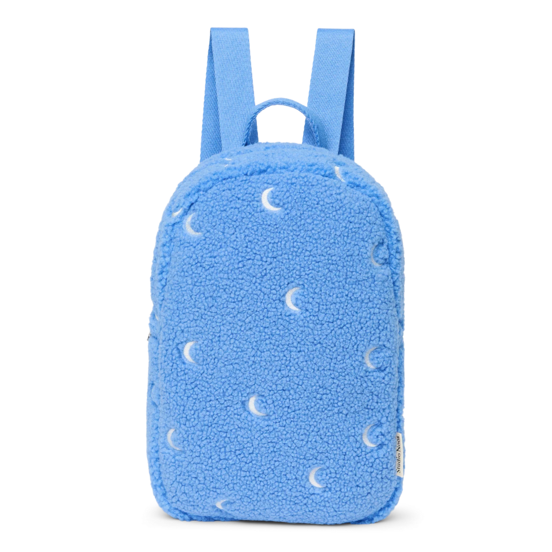 Studio Noos mini rugzakje lichtblauw Teddy Moons bij De Gele Flamingo
