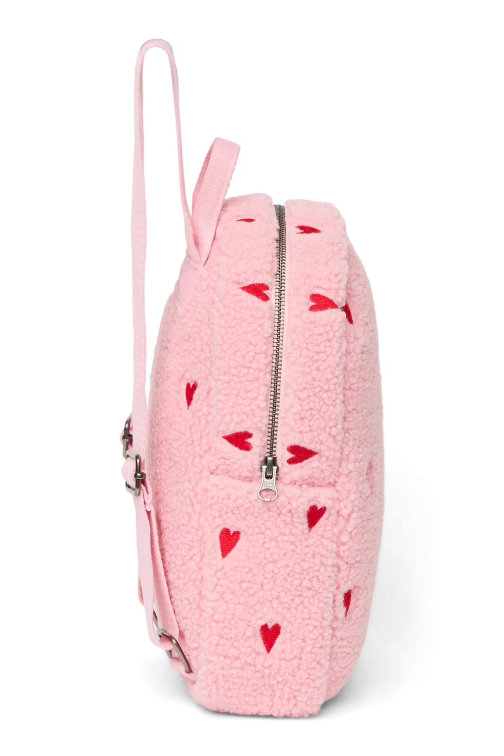Studio Noos mini rugzakje lichtroze met handig voorvak, van De Gele Flamingo
