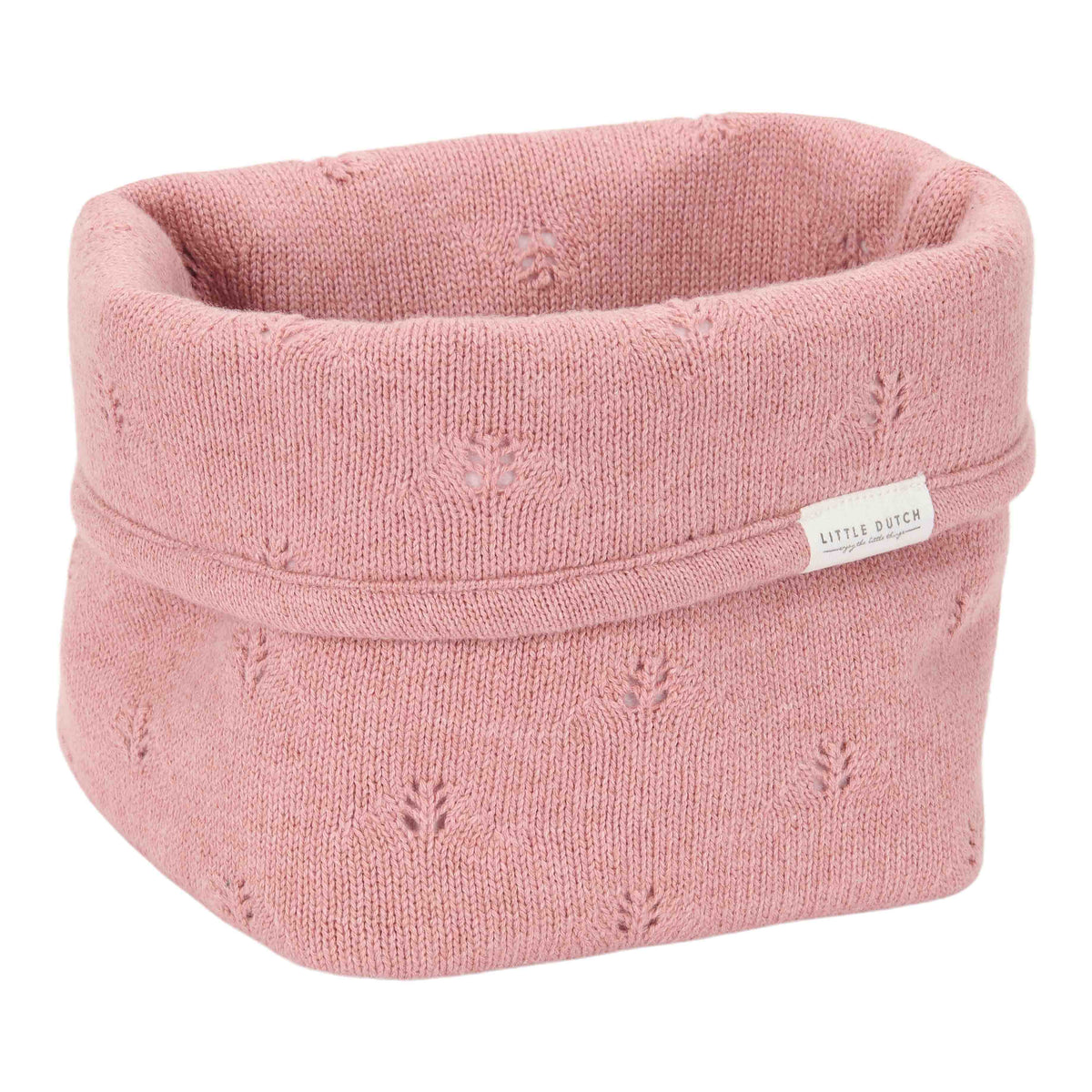 Little Dutch Commodemandje Klein Gebreid Pure Pink Blush | Roze
